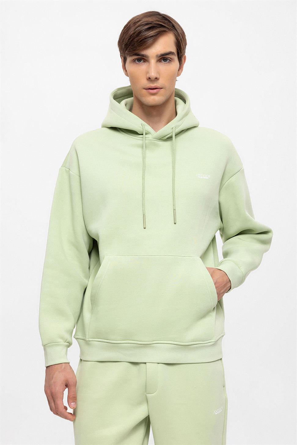 طقم بدلة رياضية رجالية بطبعة أنطاكية بقصة عادية