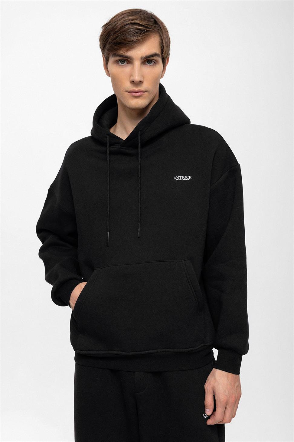 طقم بدلة رياضية رجالية بطبعة أنطاكية بقصة عادية