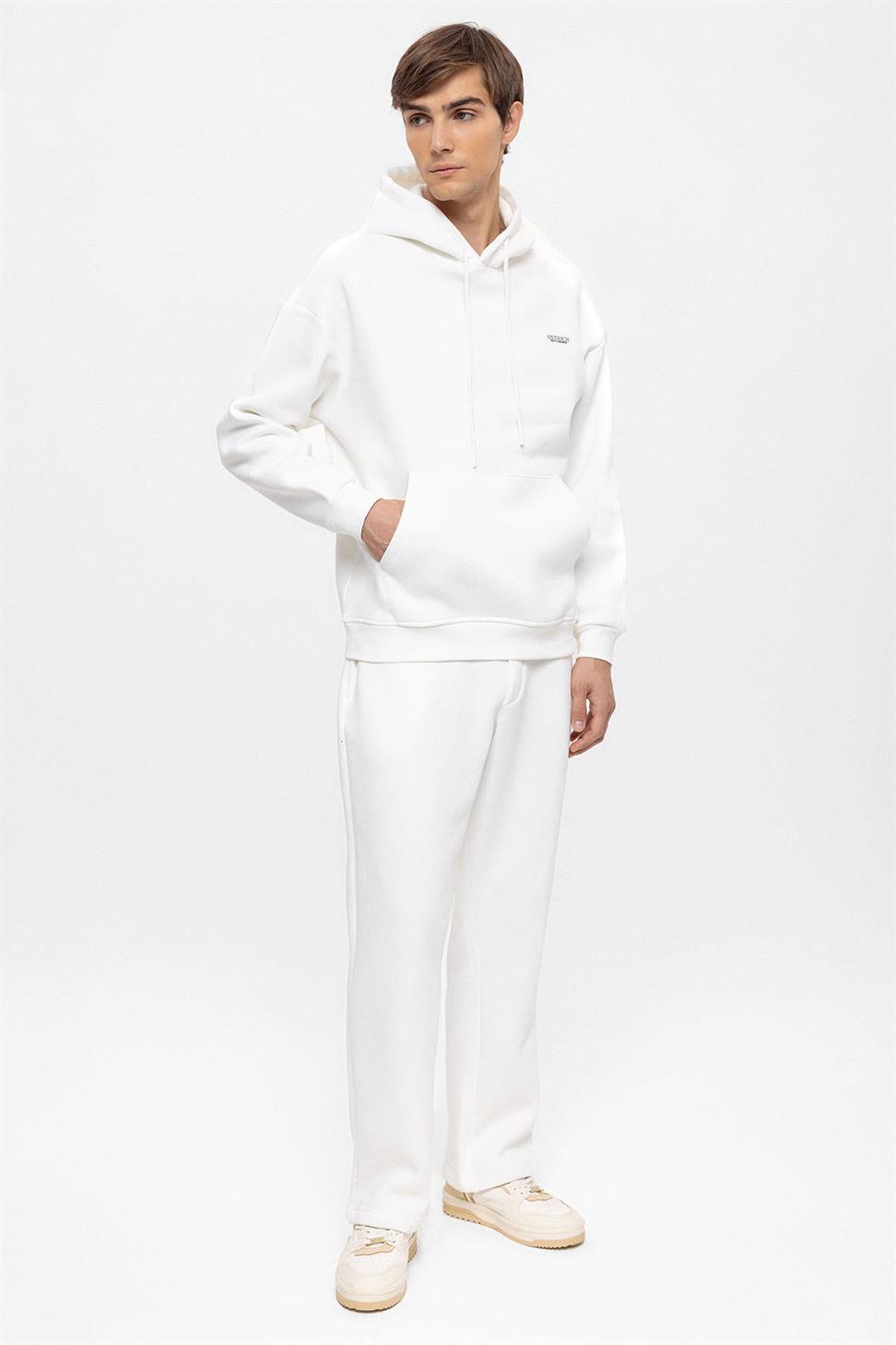 طقم بدلة رياضية رجالية بطبعة أنطاكية بقصة عادية