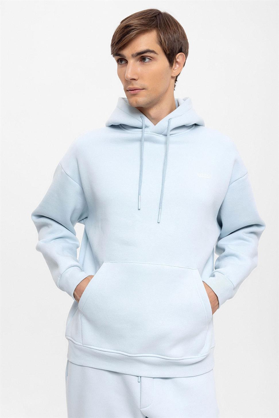 طقم بدلة رياضية رجالية بطبعة أنطاكية بقصة عادية