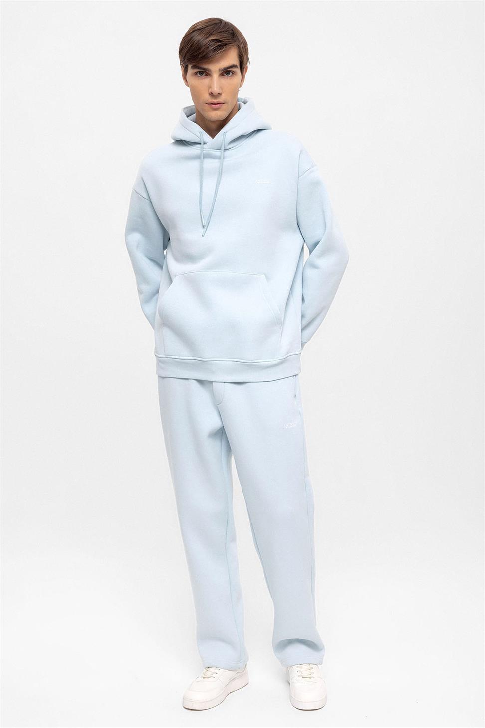 طقم بدلة رياضية رجالية بطبعة أنطاكية بقصة عادية