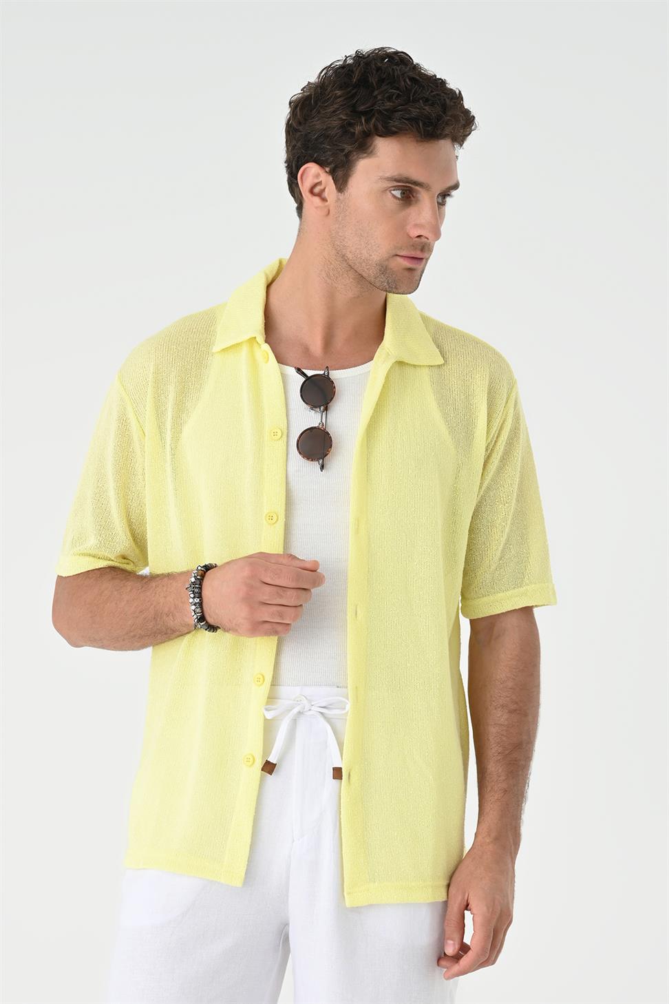 قميص تريكو للرجال من Relax Fit