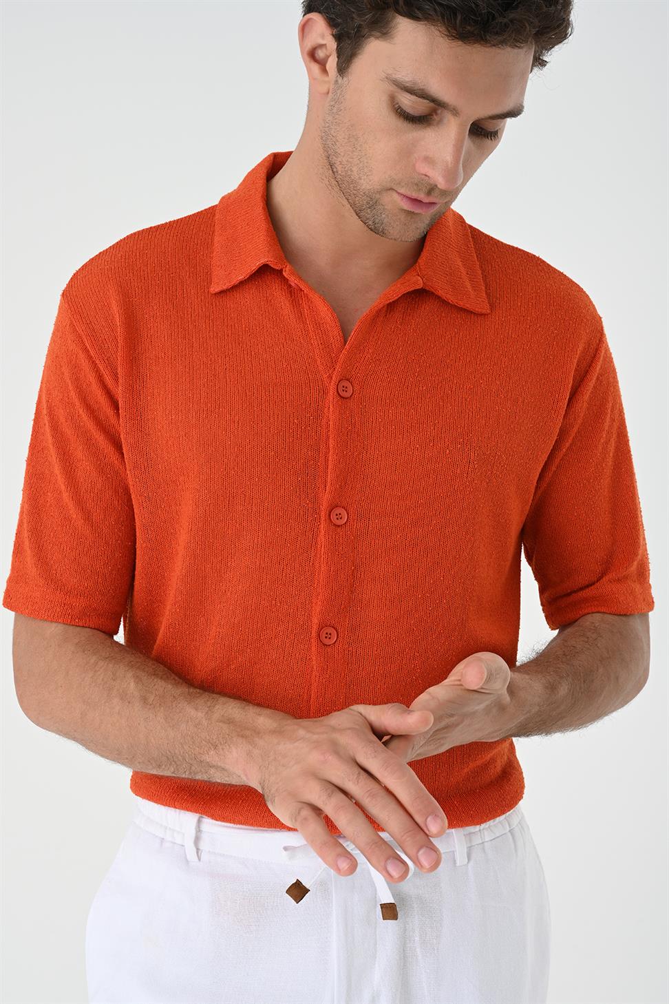 قميص تريكو للرجال من Relax Fit