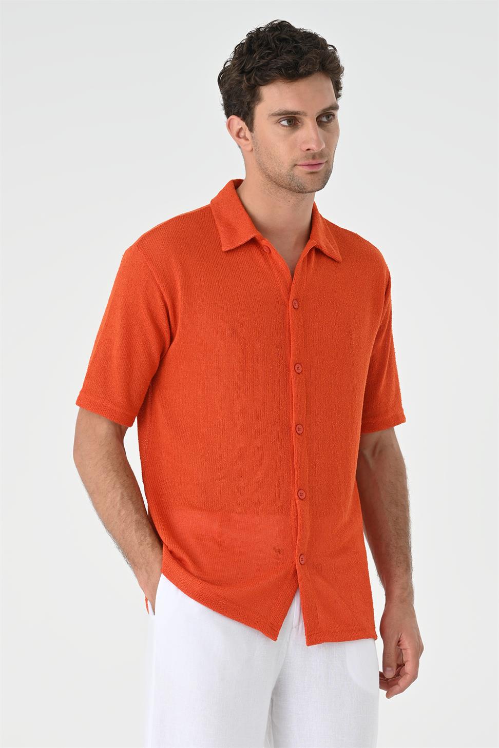 قميص تريكو للرجال من Relax Fit