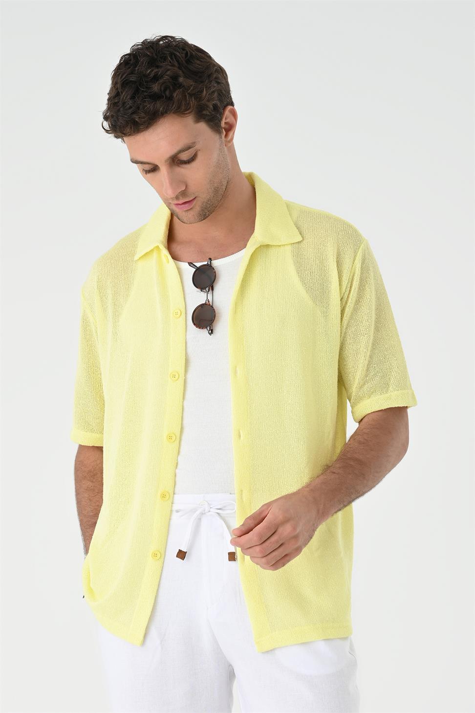 قميص تريكو للرجال من Relax Fit