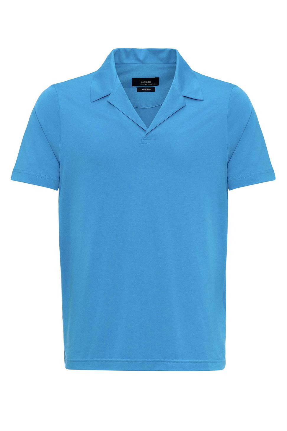 Antioch Saks Apaş Yaka Regular Fit Erkek T-Shirt