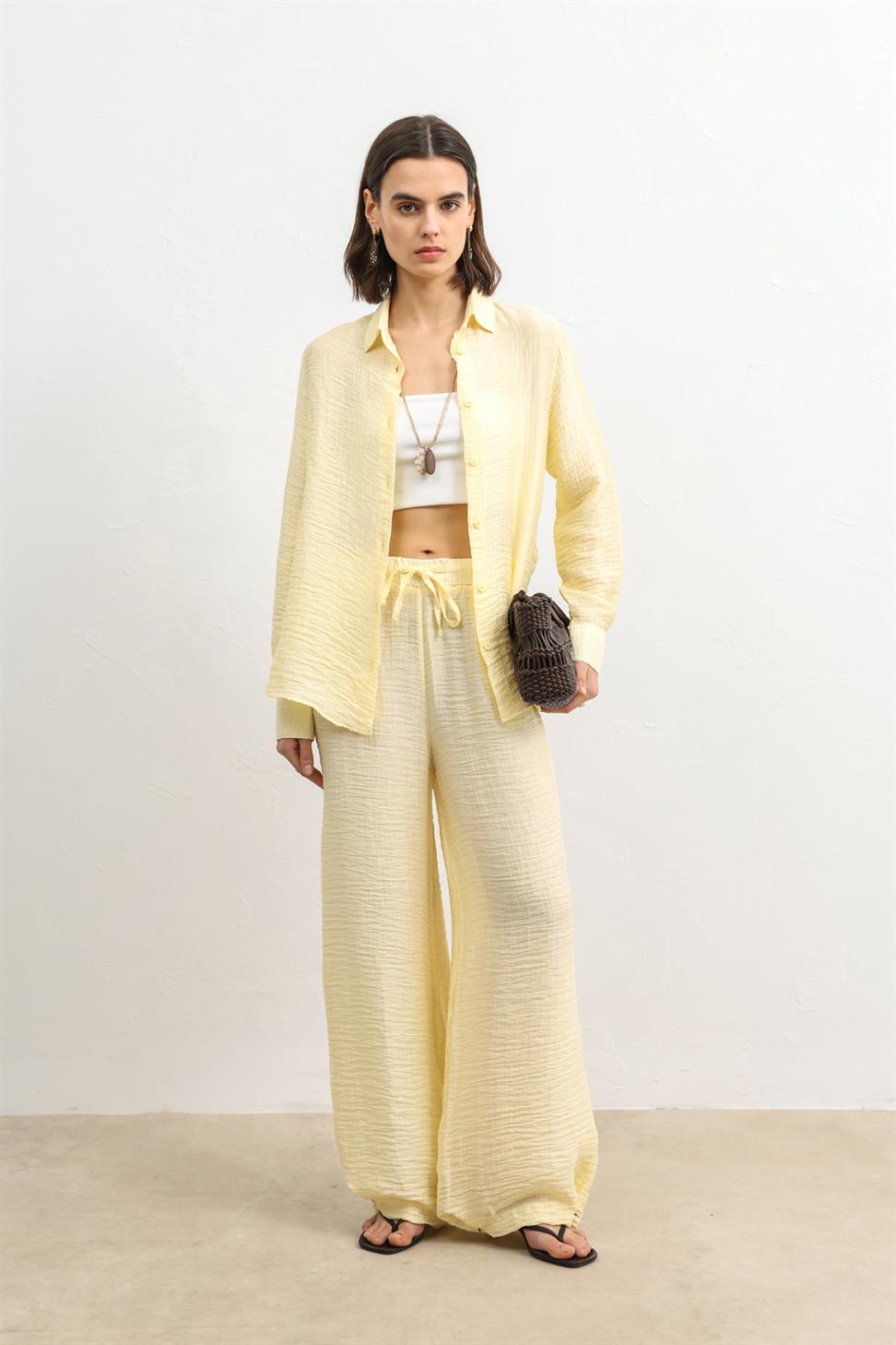 Adjustable Cuffed Womens Pants