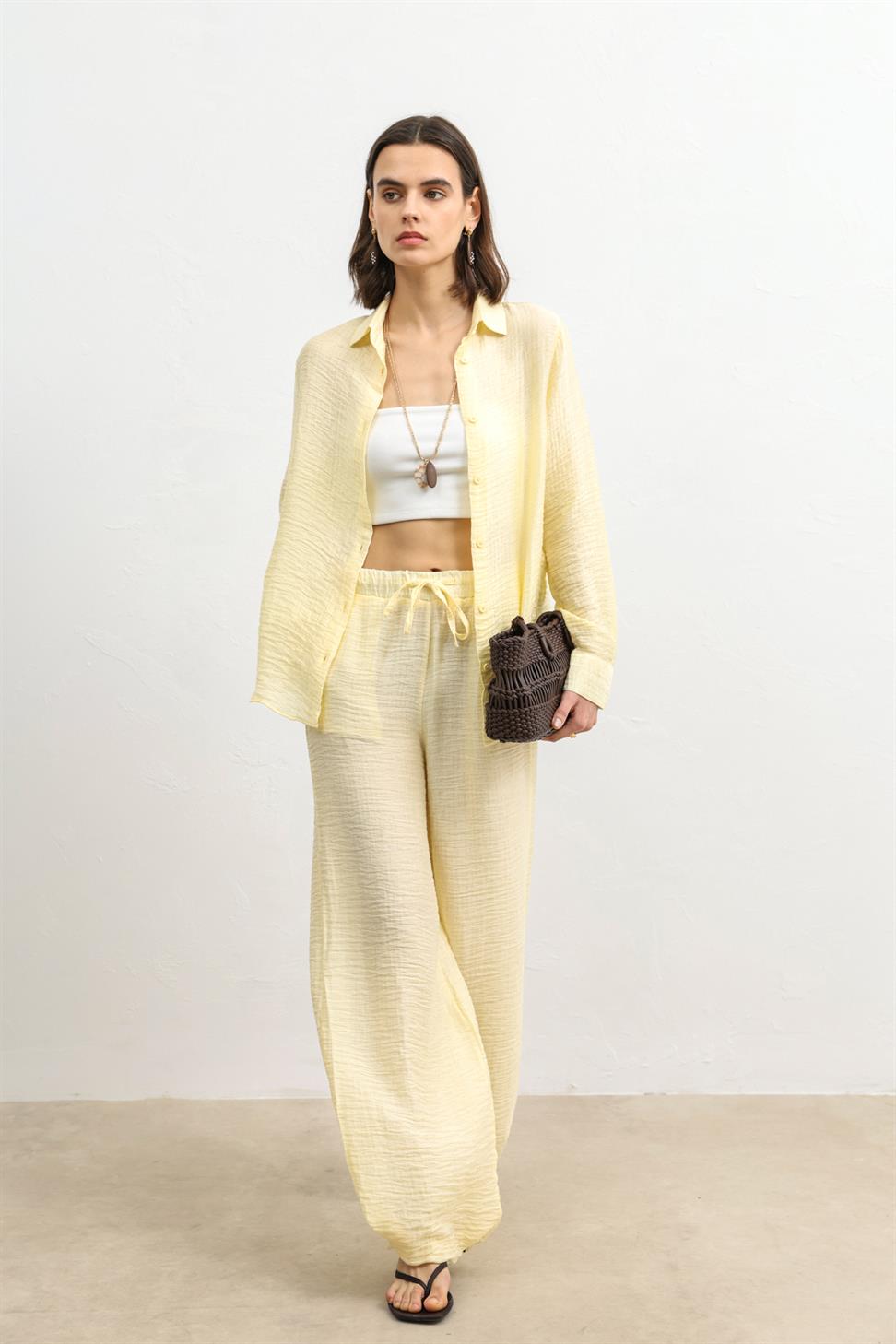 Adjustable Cuffed Womens Pants