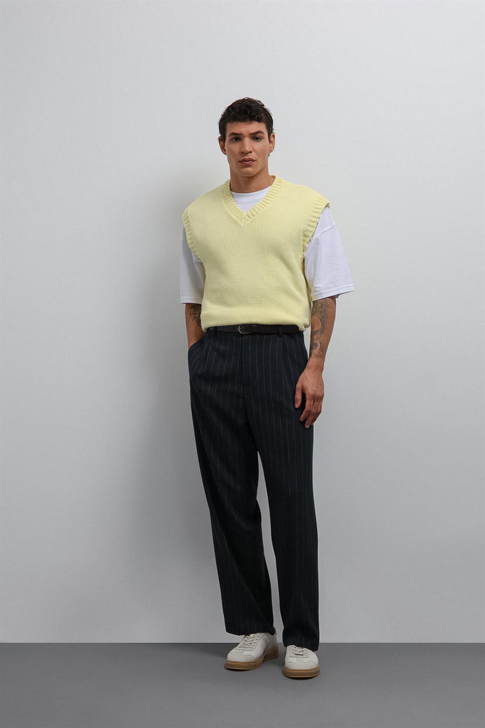 كارديغان رجالي محبوك