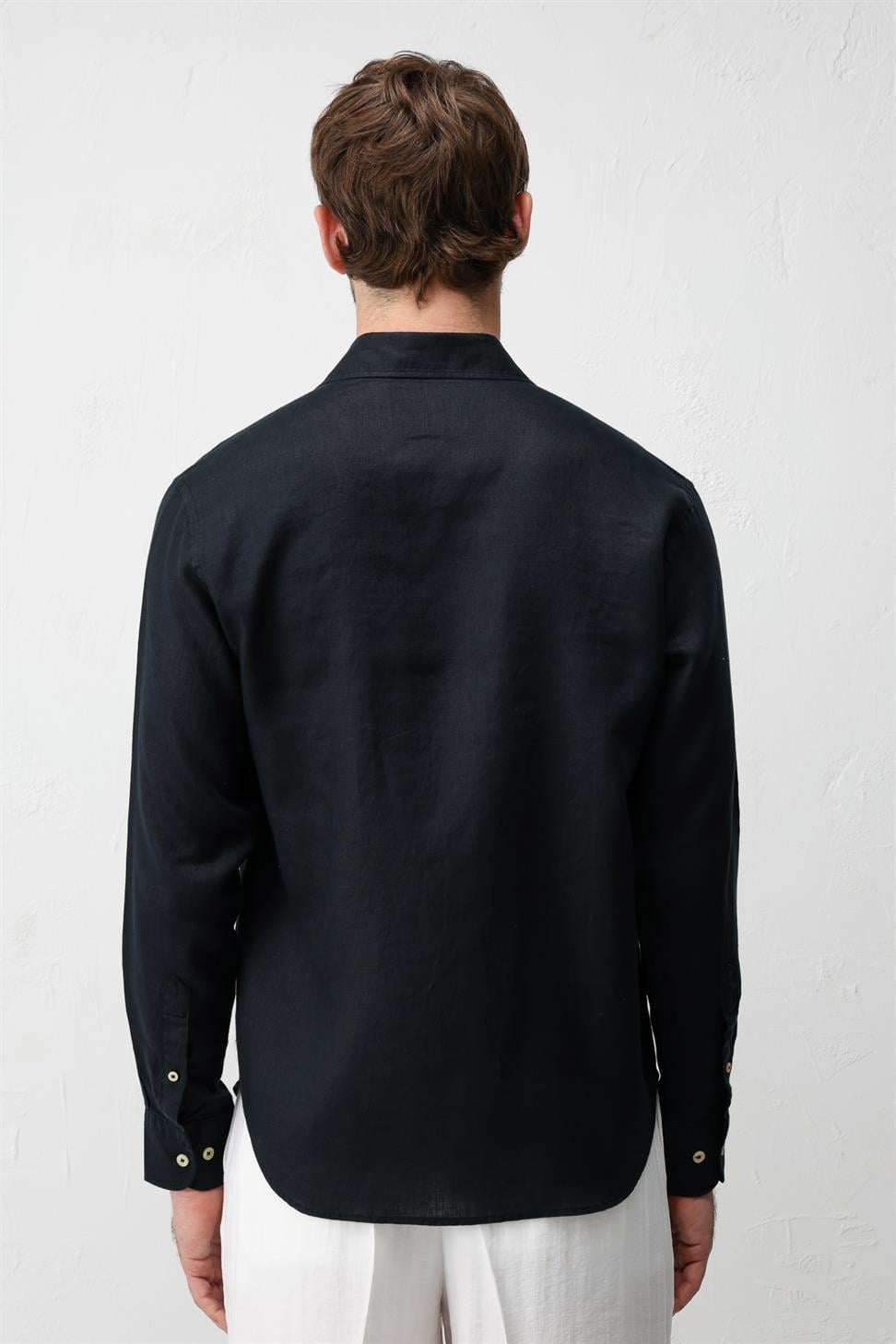 100% Linen Relax Fit Mens Shirt