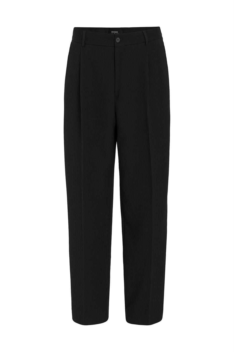 Antioch Siyah Baggy Fitilli Erkek Pantolon