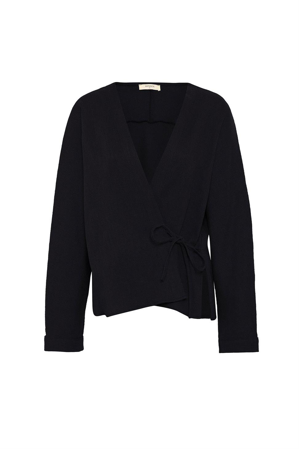 Tie-Front Kimono Blouse