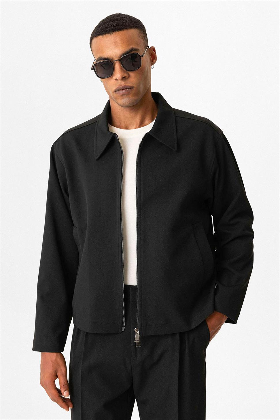 Antioch Siyah Baharlık Erkek Mont