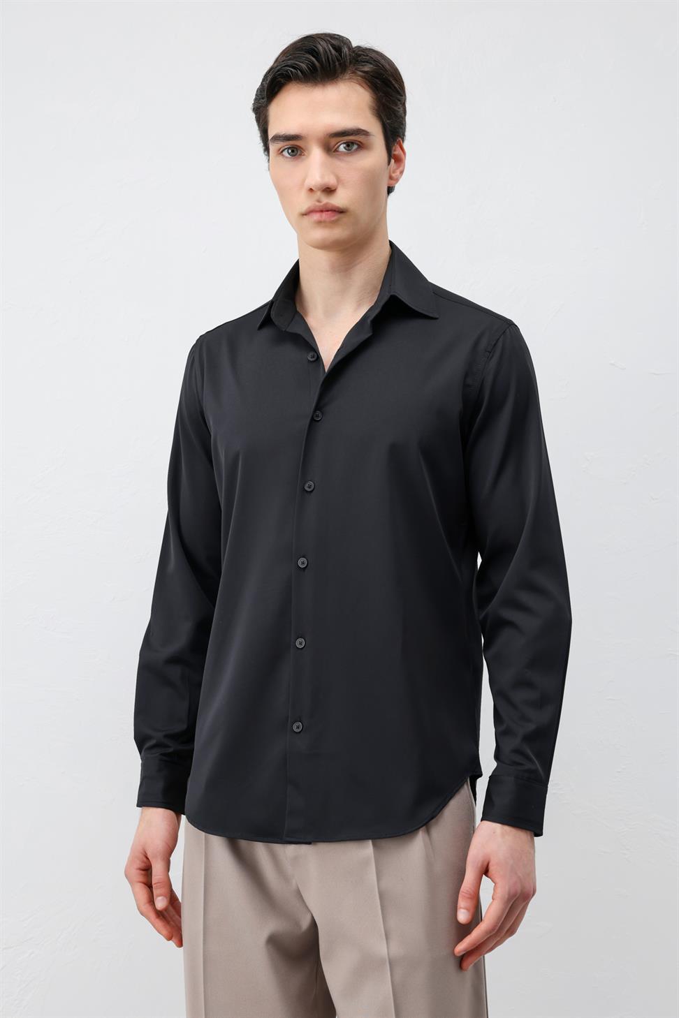 قميص رجالي من طراز Comfort Slim