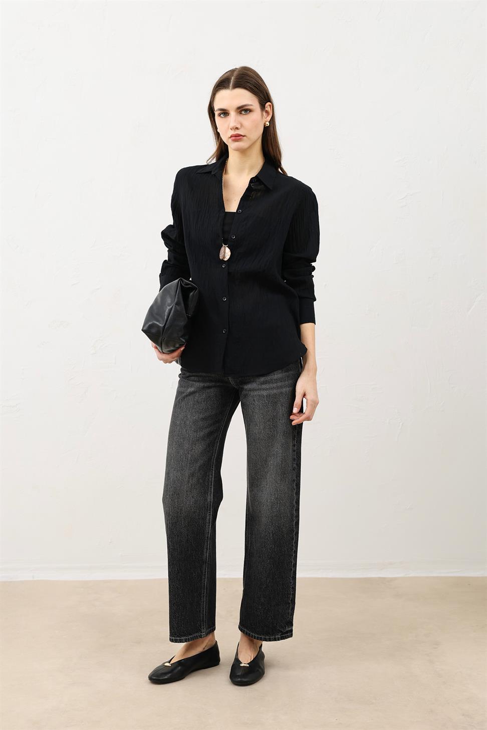 Textured Womens Shirt