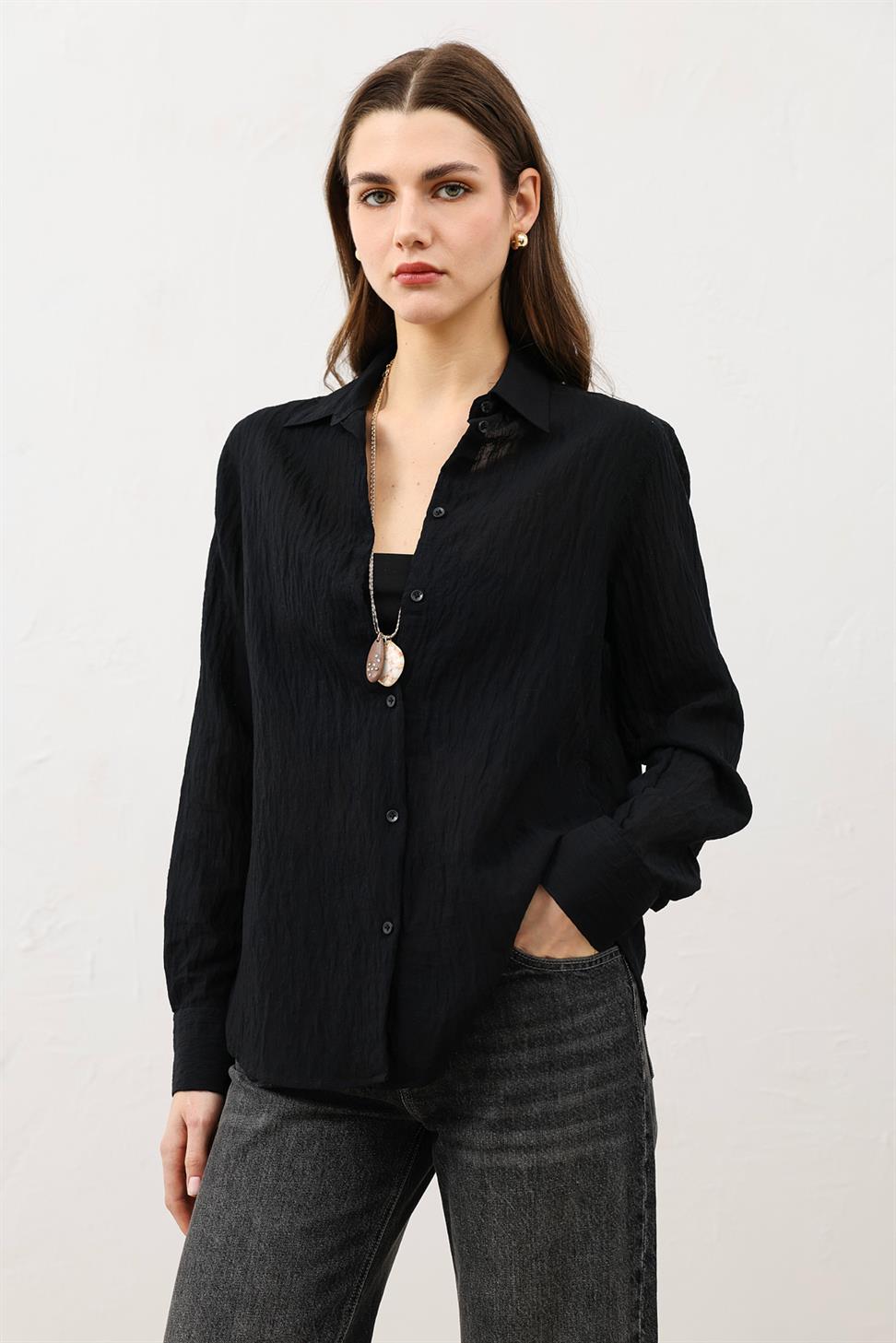 Textured Womens Shirt