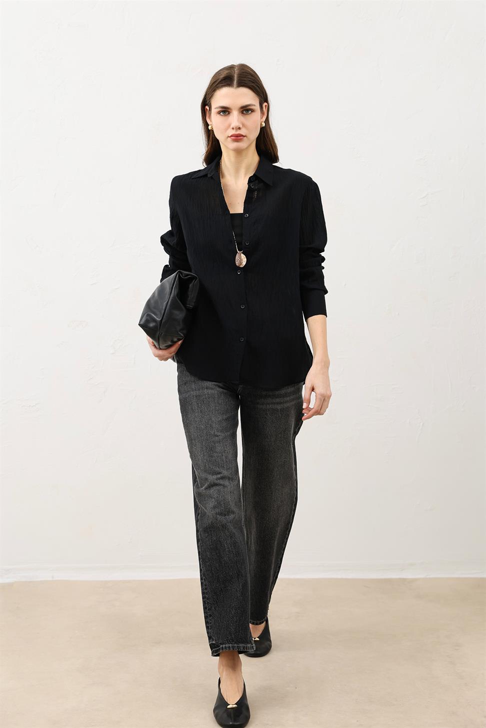 Textured Womens Shirt