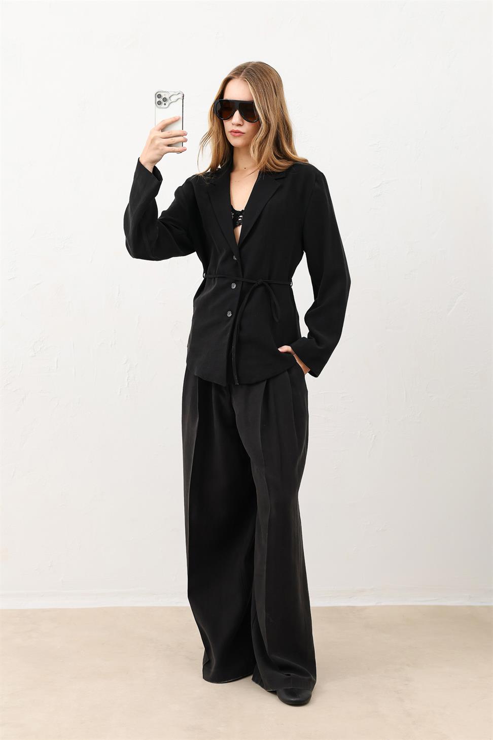 Draped Slim Jacket
