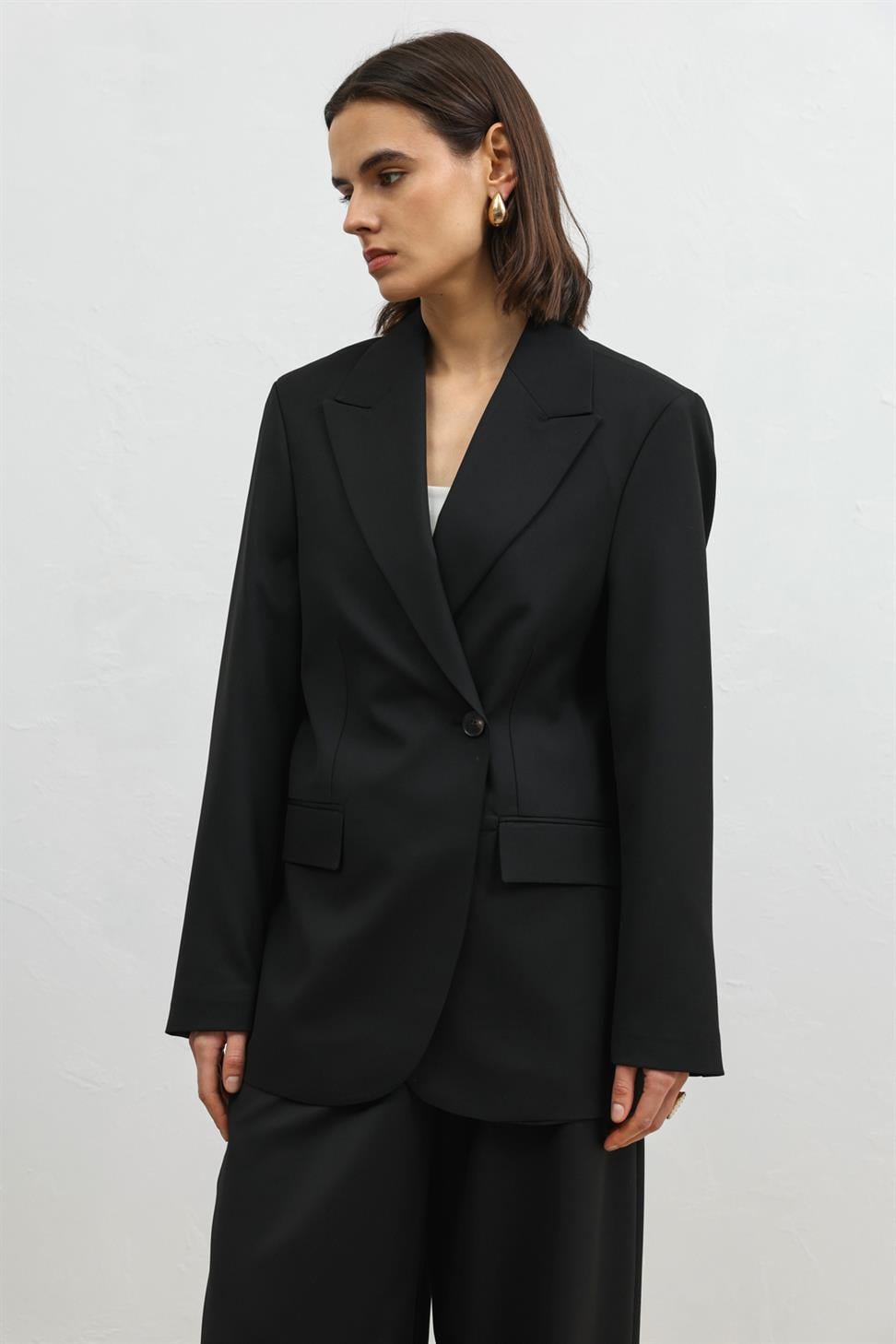 Womens Cross-Over Blazer