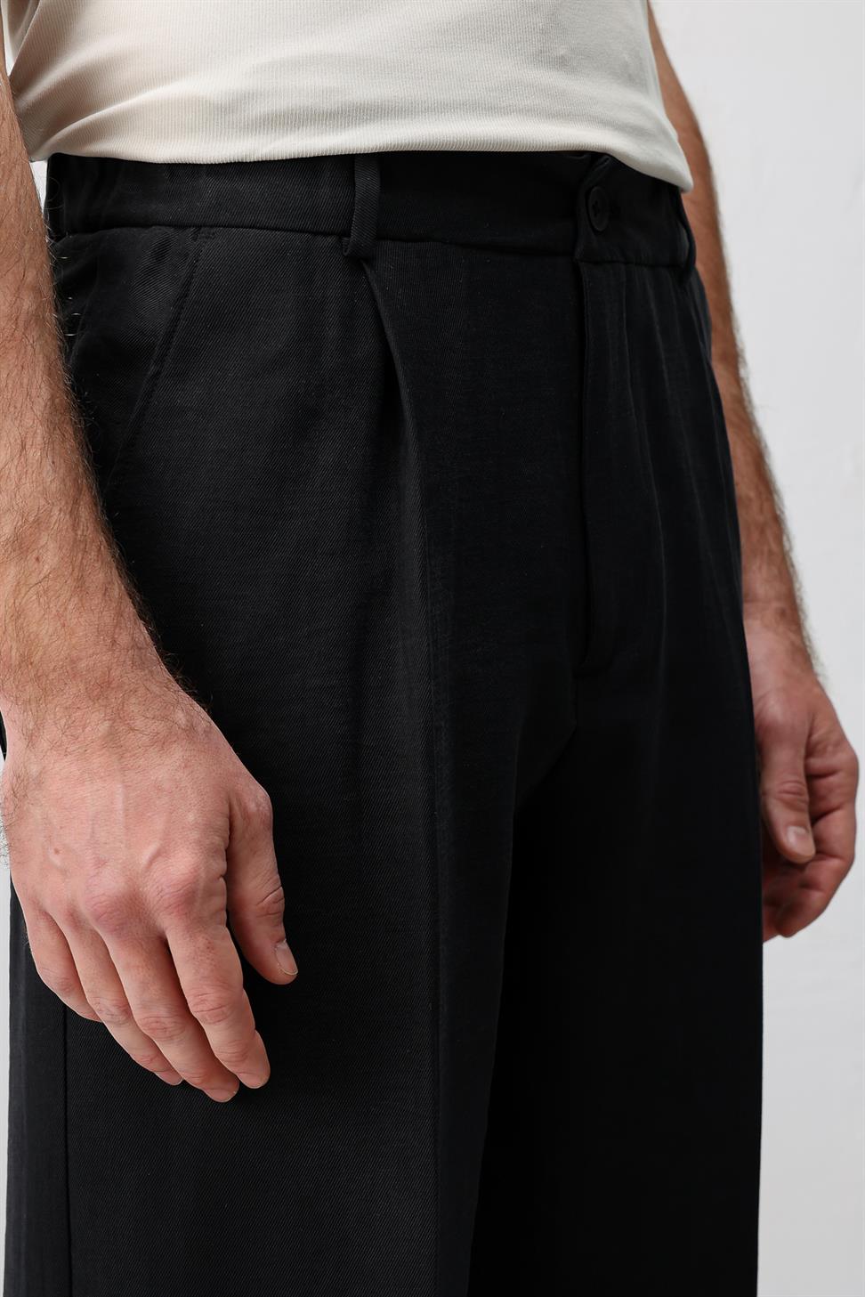 بنطلون رجالي من مزيج ليوسيل