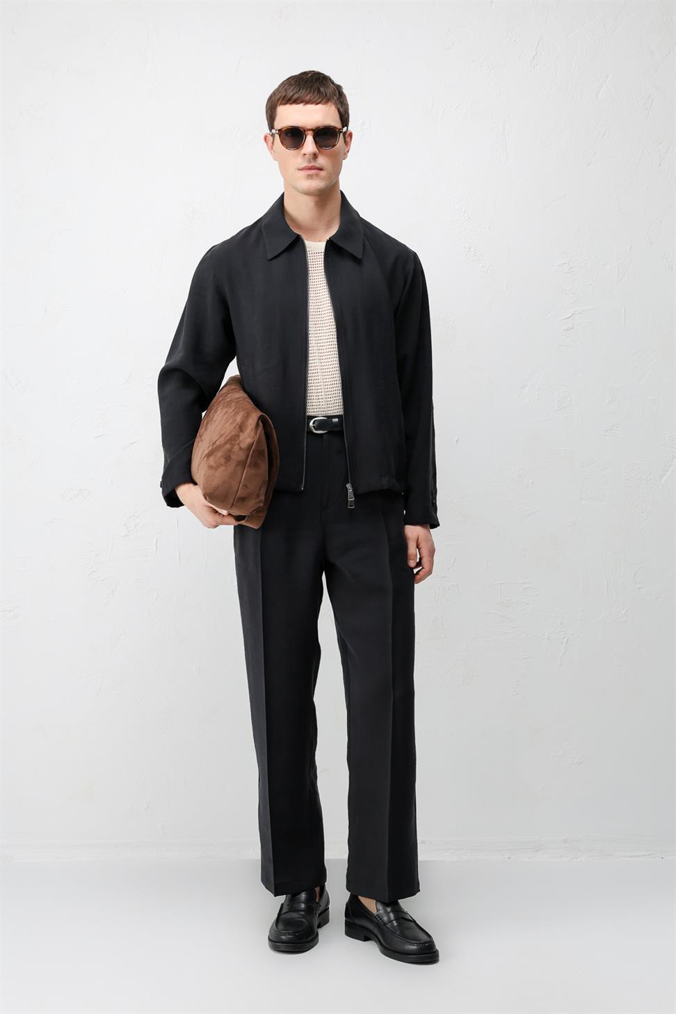 سترة صيفية رجالية من مزيج ليوسيل