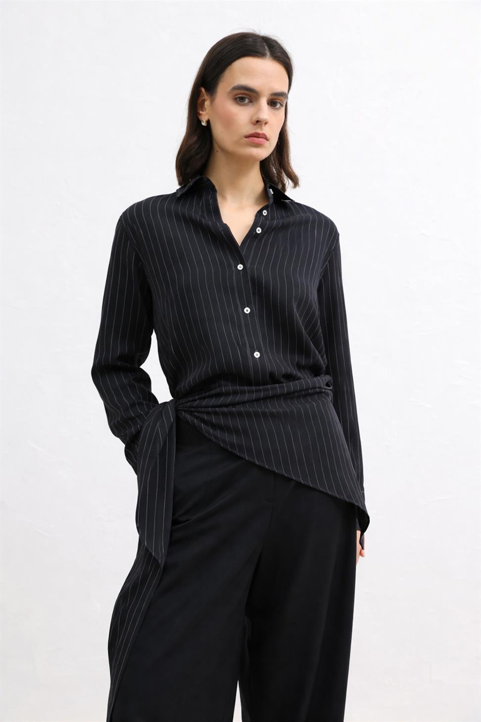 Womens Shirt with Pocket Details