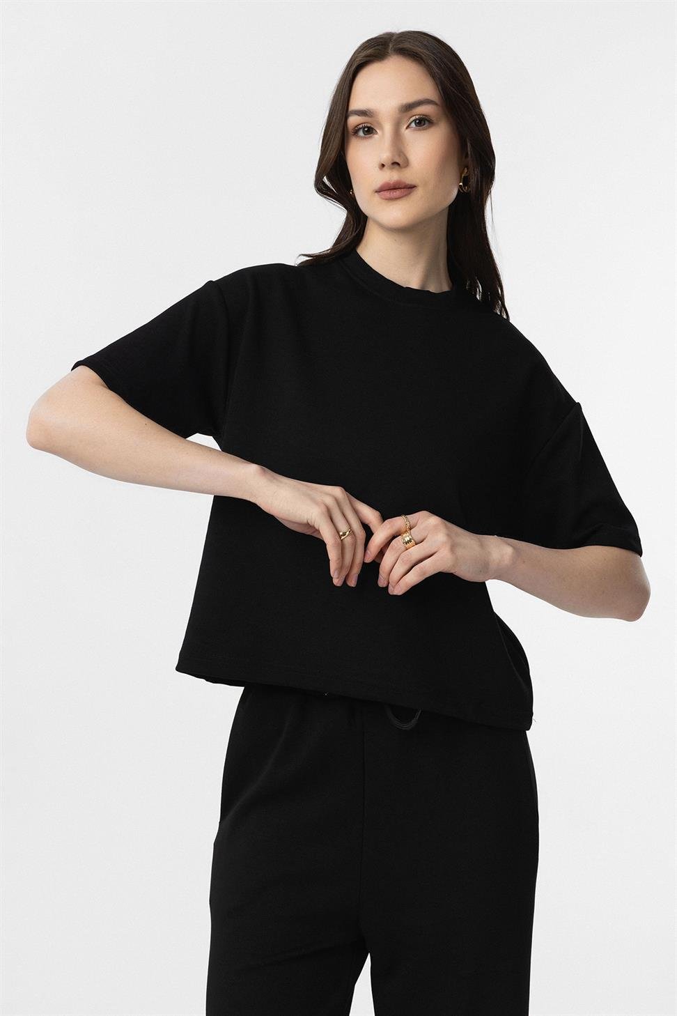 Antioch Siyah Modal Kadın Eşofman Takım