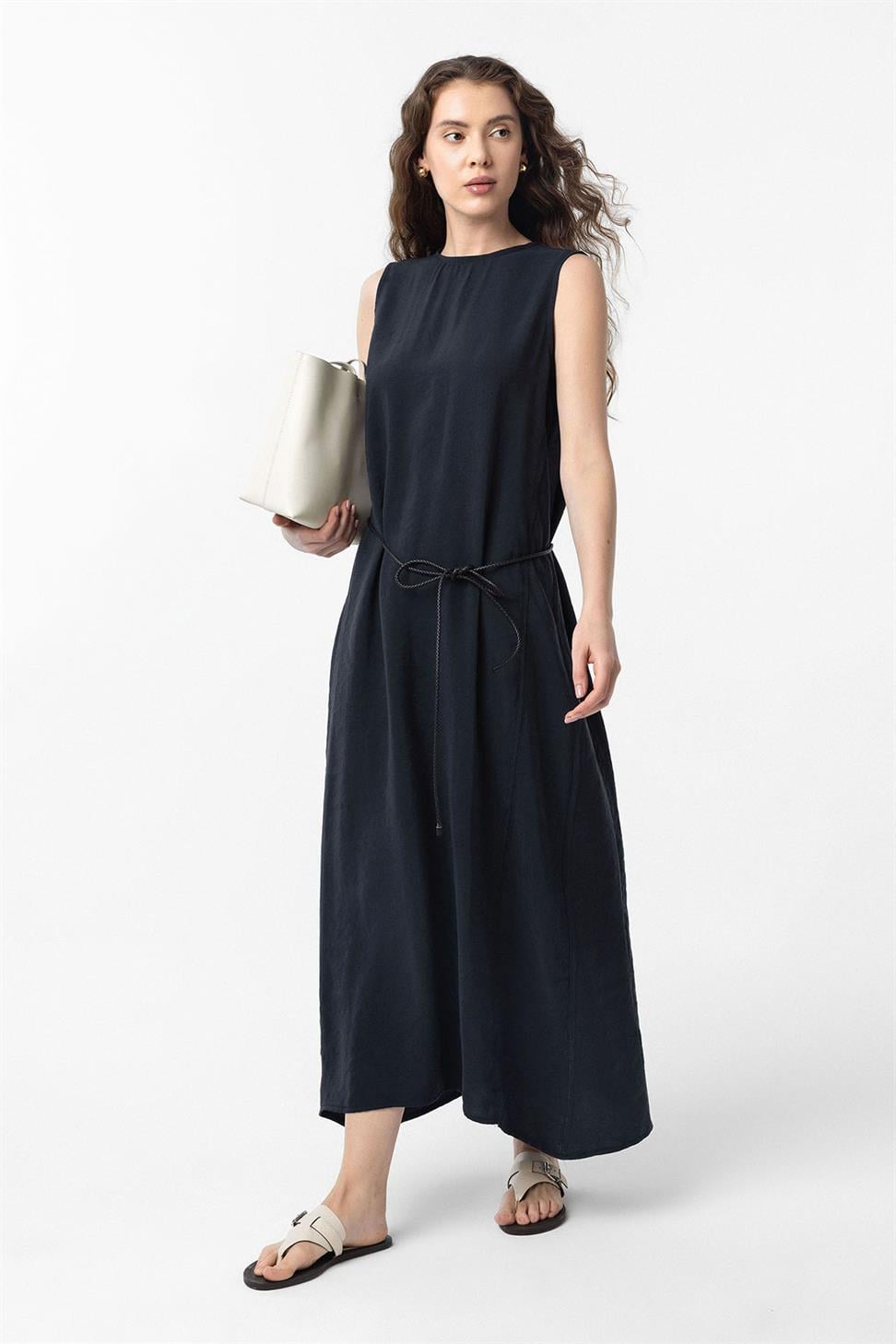 Modal Midi Womens Dress