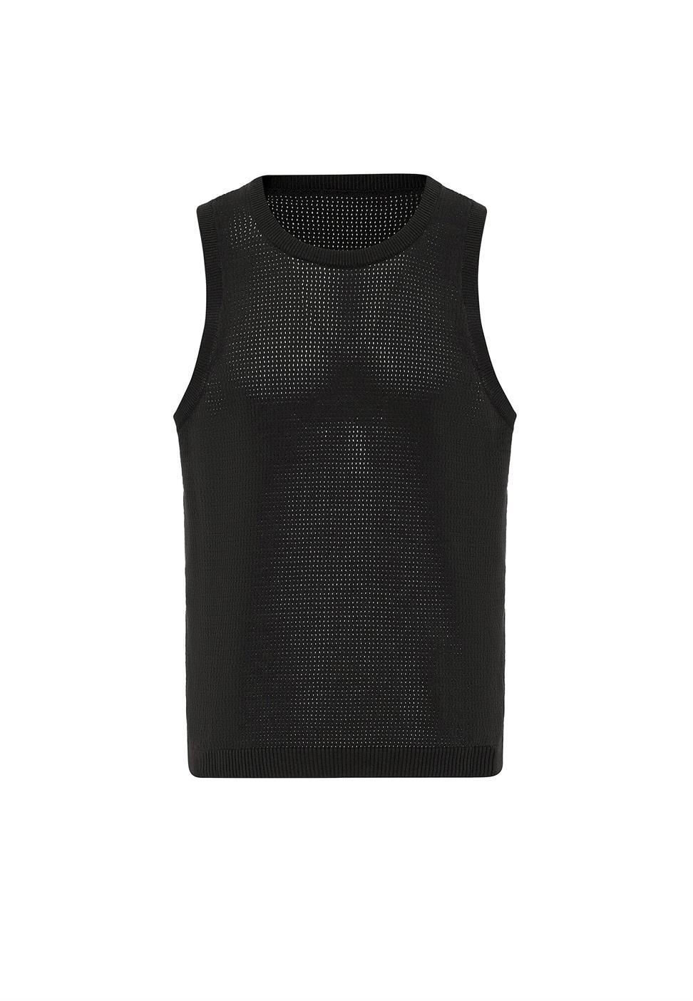 Antioch Siyah Örme Dokulu Erkek Atlet