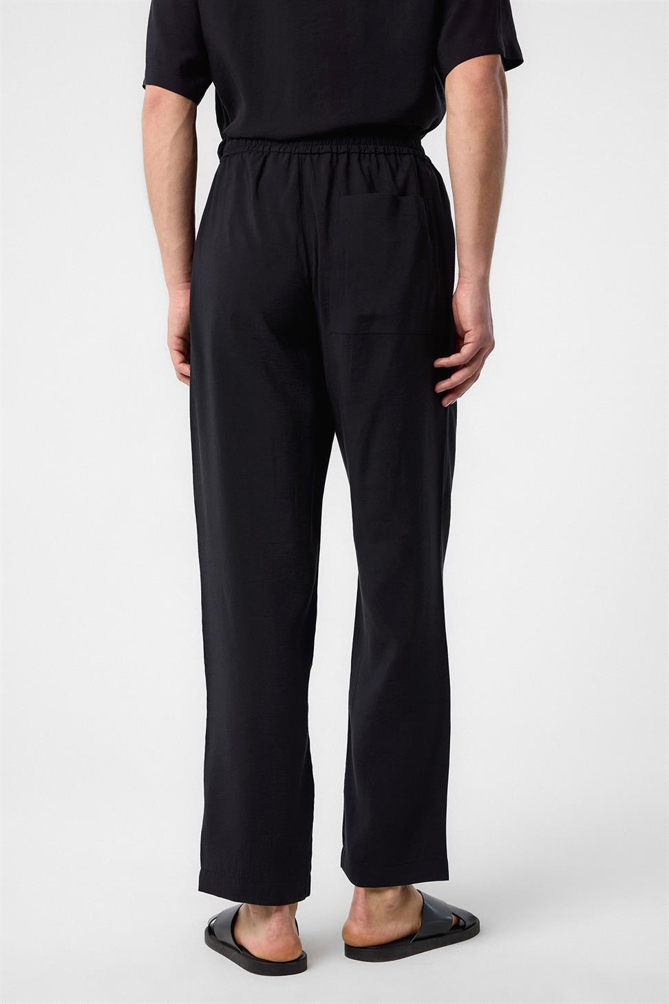 Antioch Siyah Relaxed Erkek Jogger Pantolon