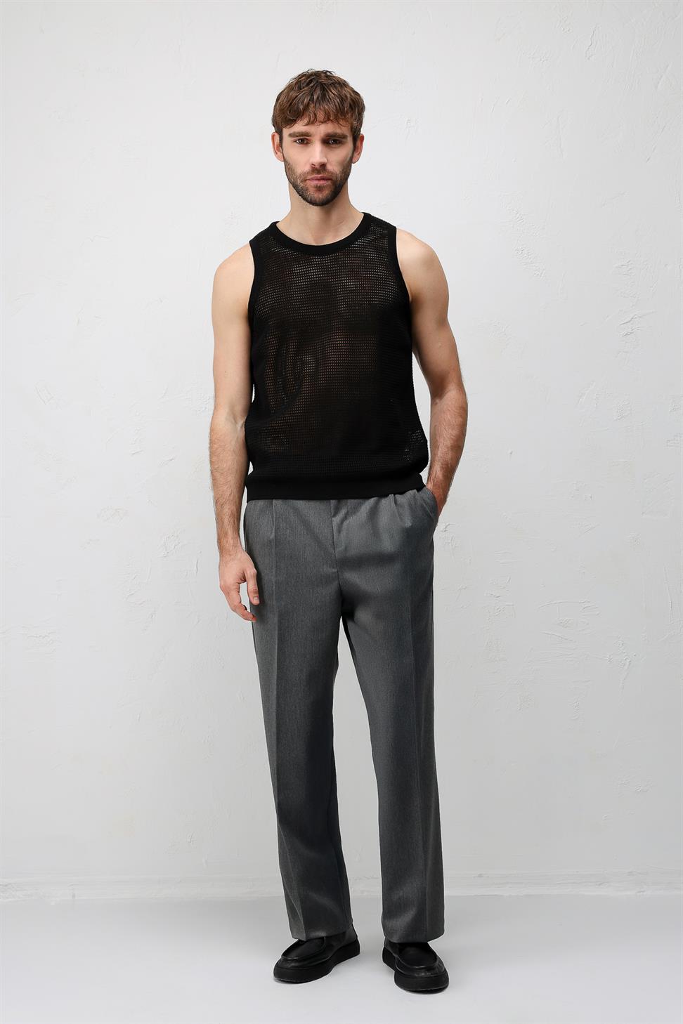 Antioch Siyah Triko Erkek Atlet