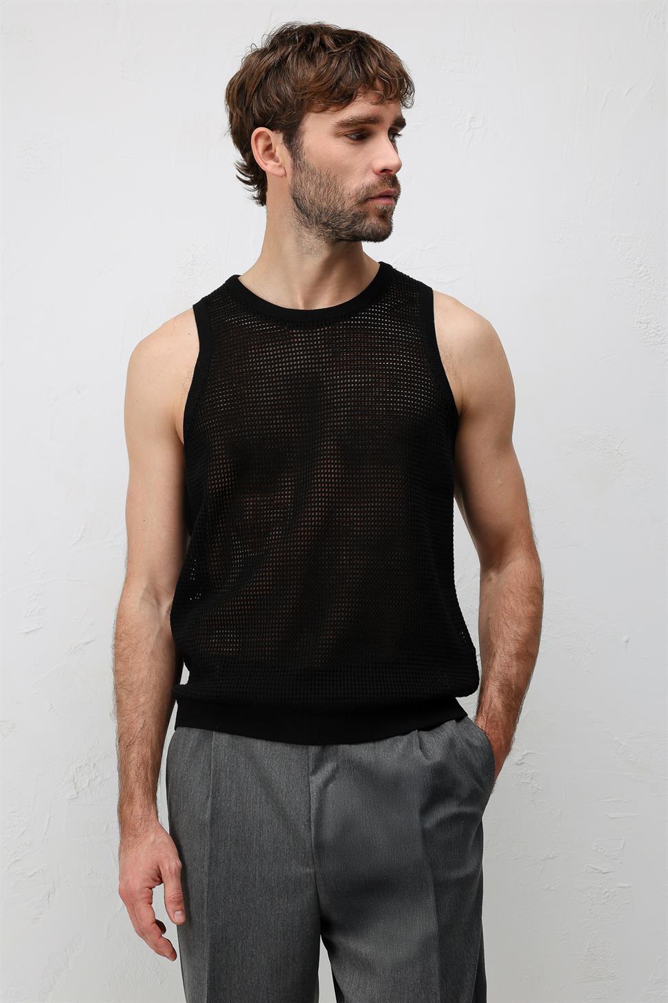 Antioch Siyah Triko Erkek Atlet