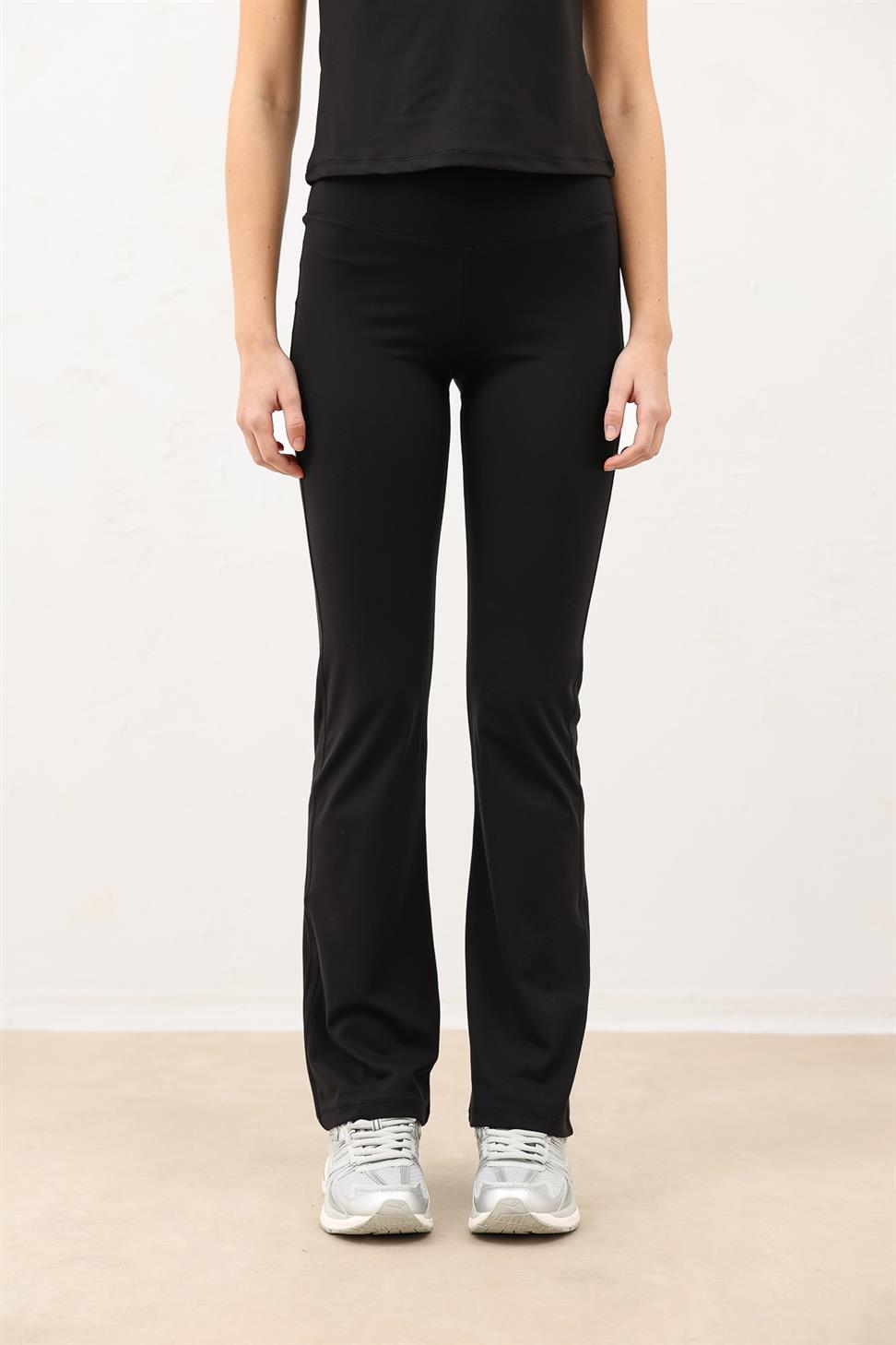 High Waist Spanish Leg Womens Leggings