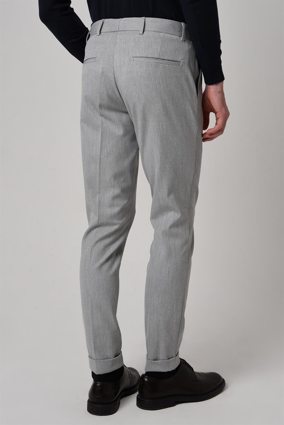 بنطلون سليم صالح التعادل الخصر الرجال