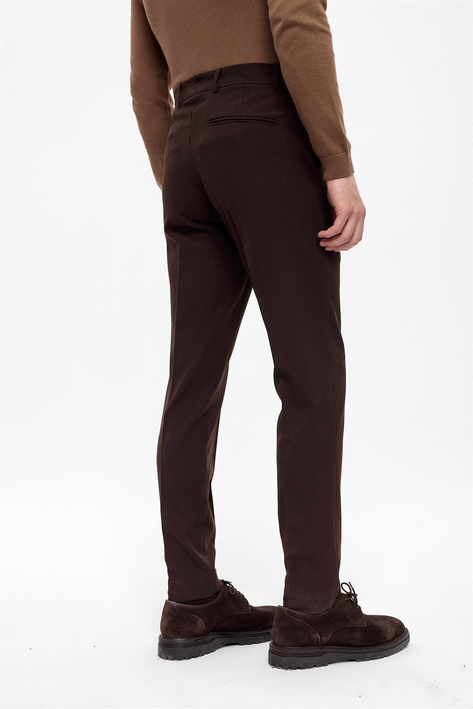 بنطلون قماش سليم صالح للرجال