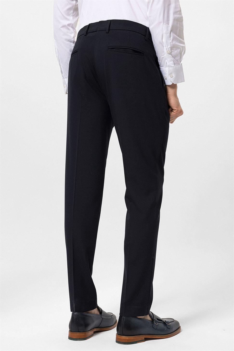 بنطلون قماش سليم صالح للرجال