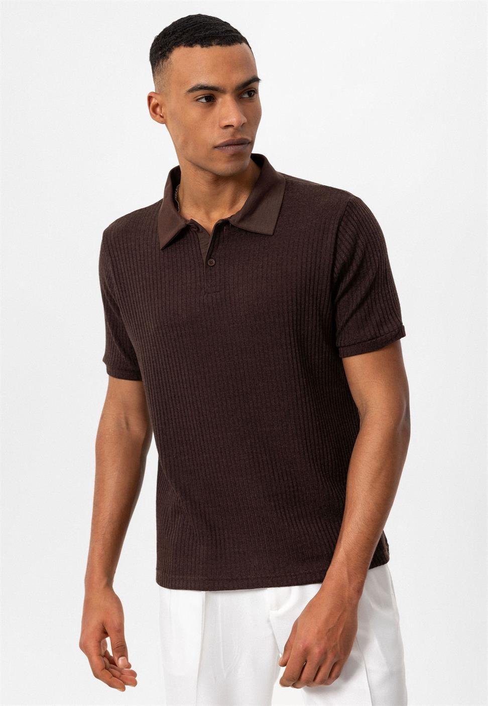 تي شيرت بولو ياكا إركيك بقصة ضيقة