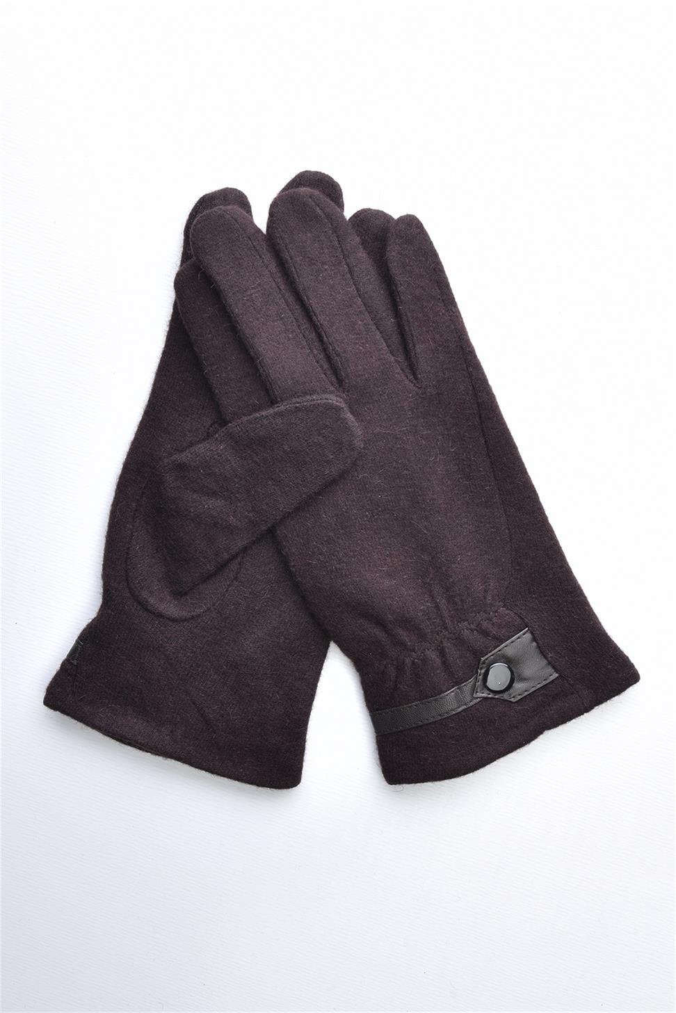 قفازات رجالية من جلد الغزال