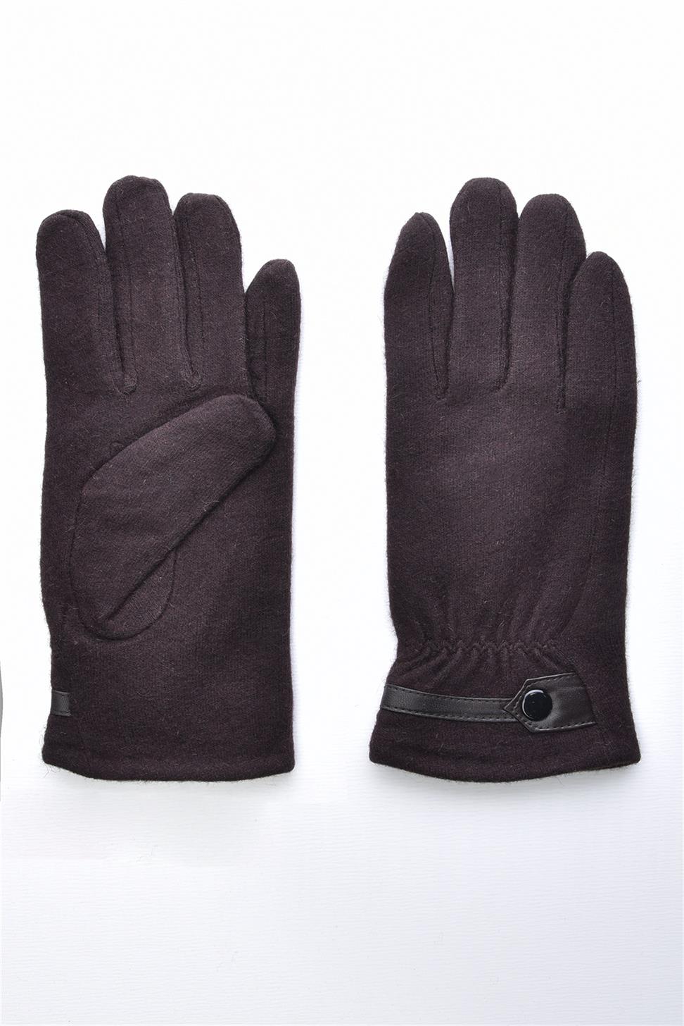 قفازات رجالية من جلد الغزال