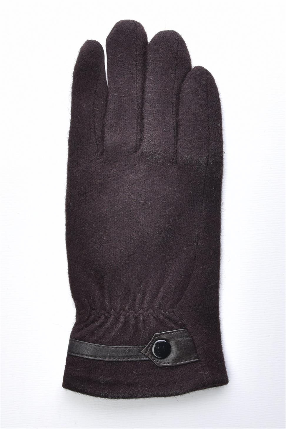 قفازات رجالية من جلد الغزال