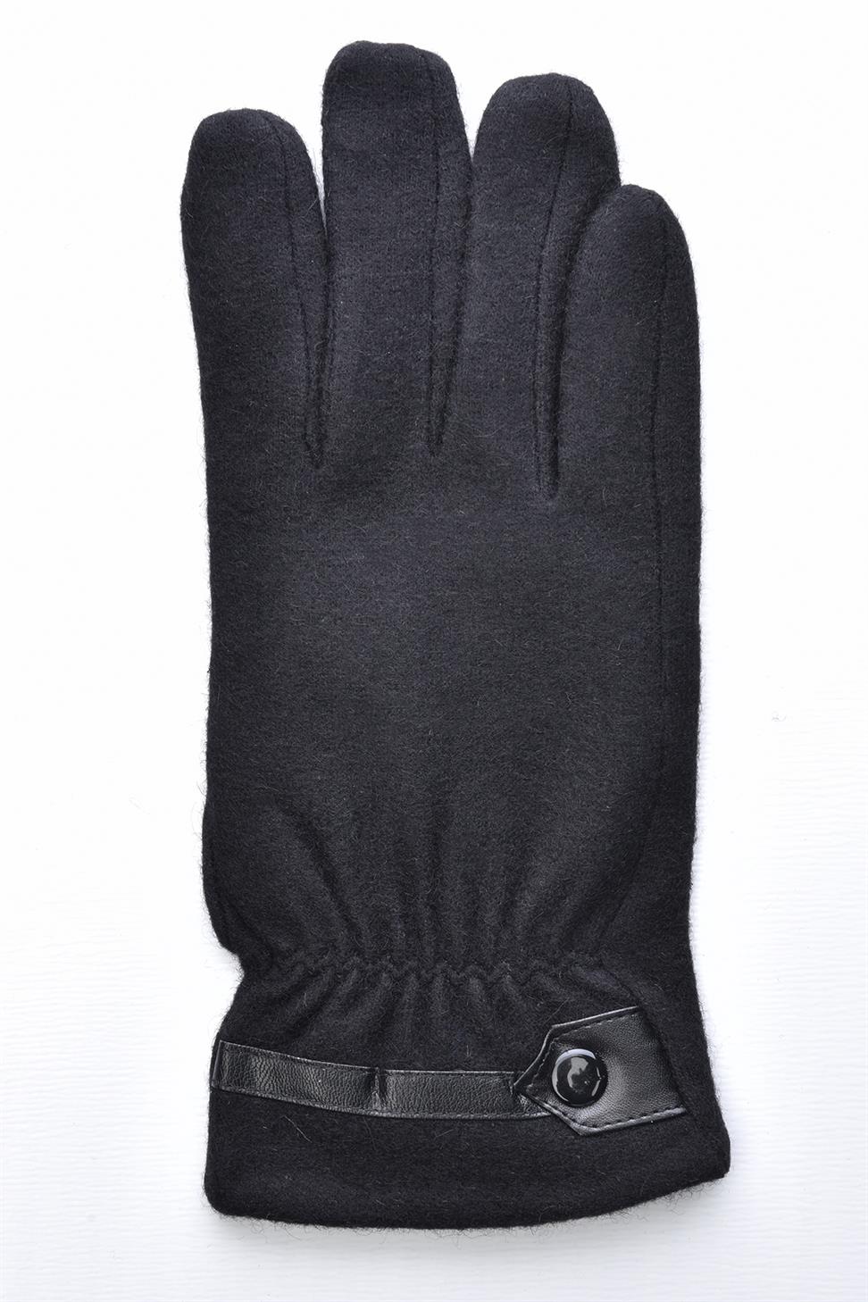 قفازات رجالية من جلد الغزال