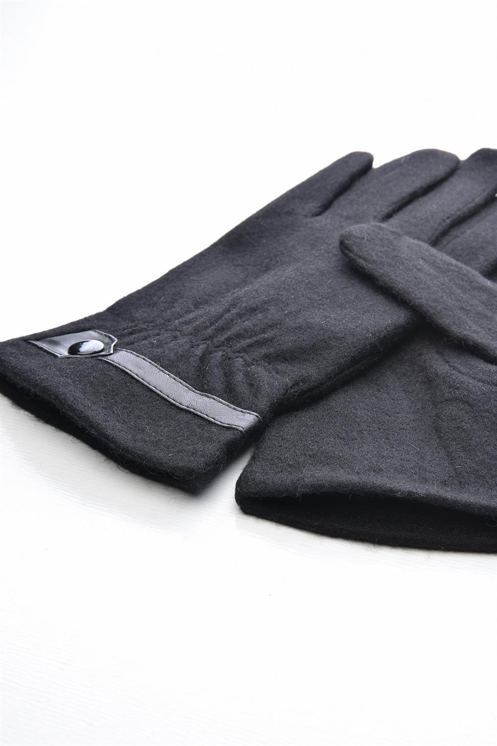 قفازات رجالية من جلد الغزال