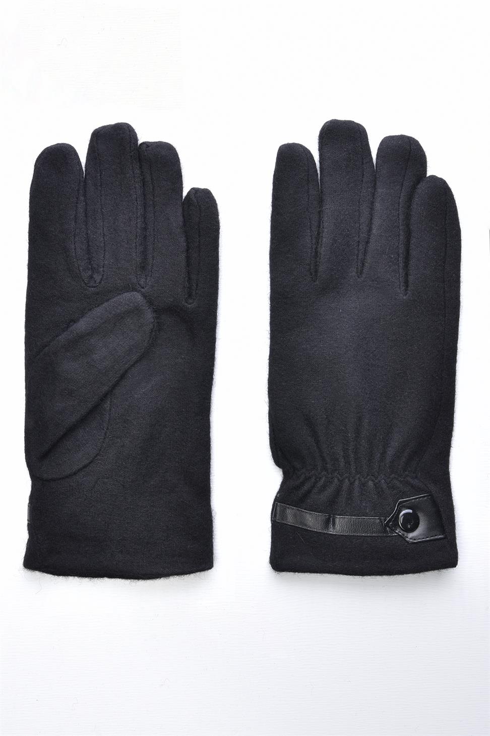 قفازات رجالية من جلد الغزال