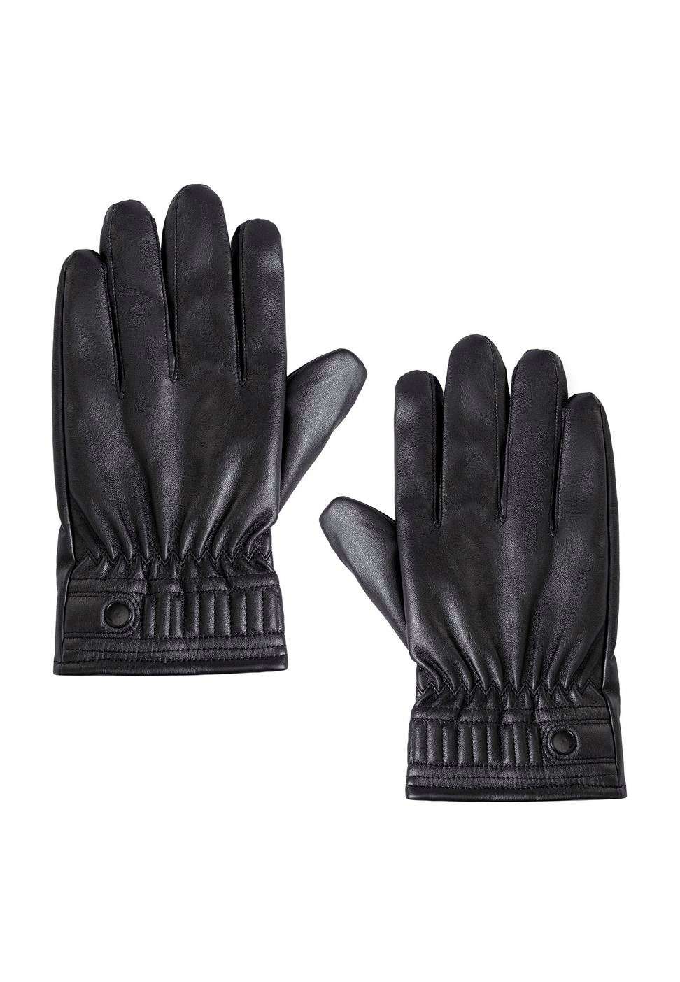 قفازات رجالية من الجلد الصناعي