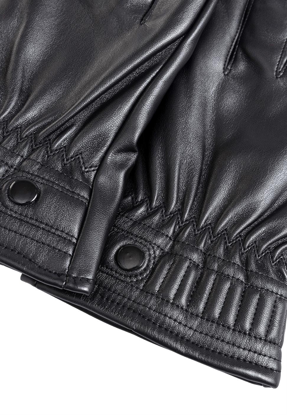 قفازات رجالية من الجلد الصناعي