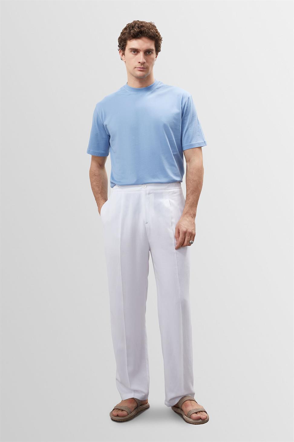 طاقم الرقبة الأساسية تي شيرت