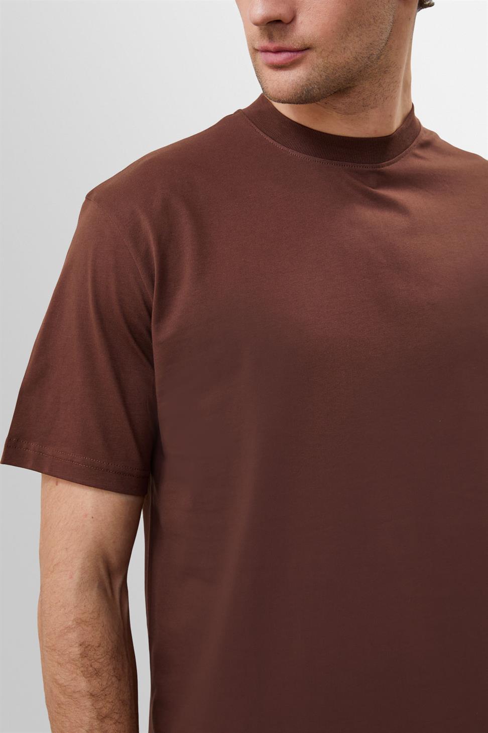 طاقم الرقبة الأساسية تي شيرت