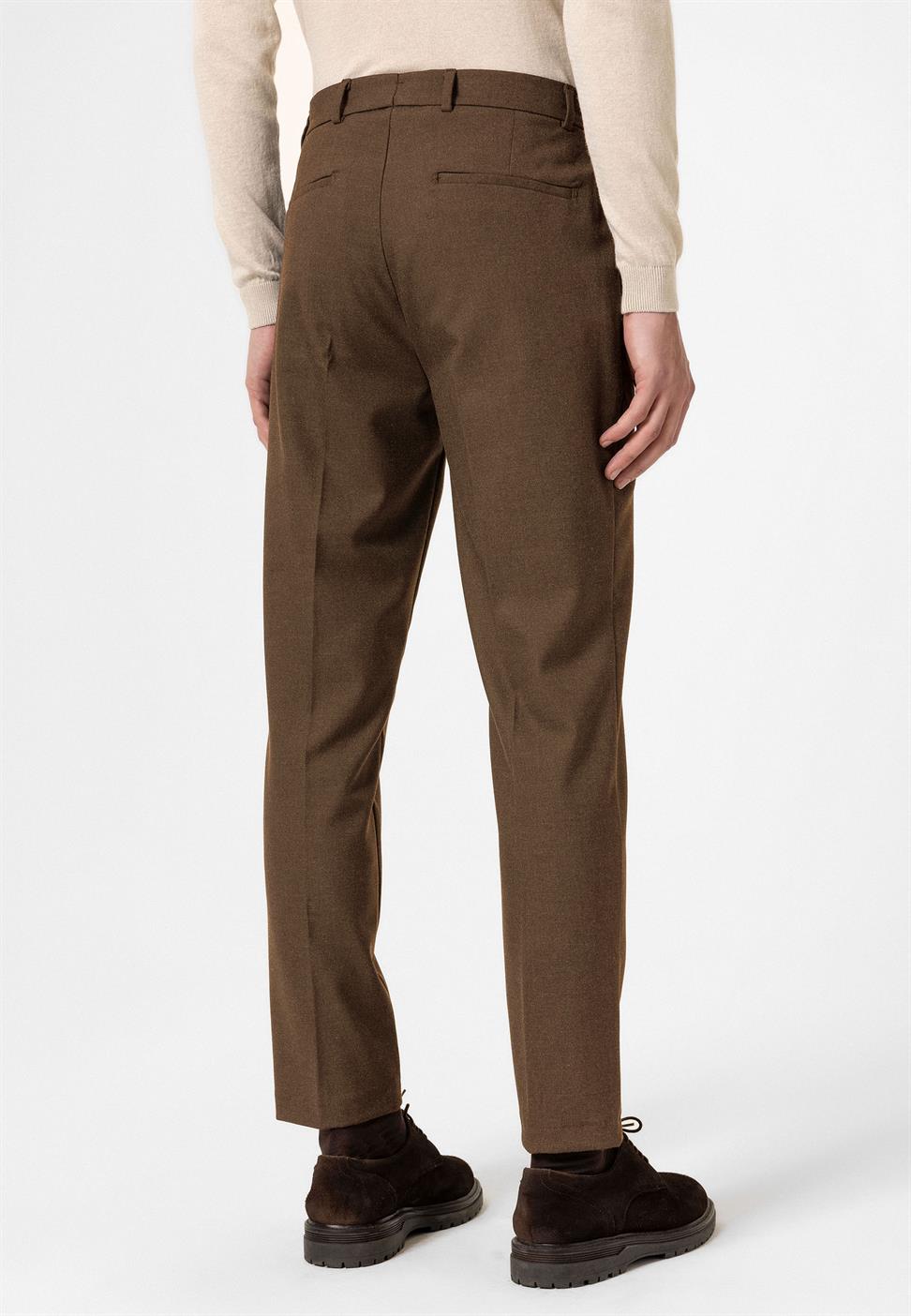 Antioch Taba Yüksek Bel Klasik Erkek Pantolon