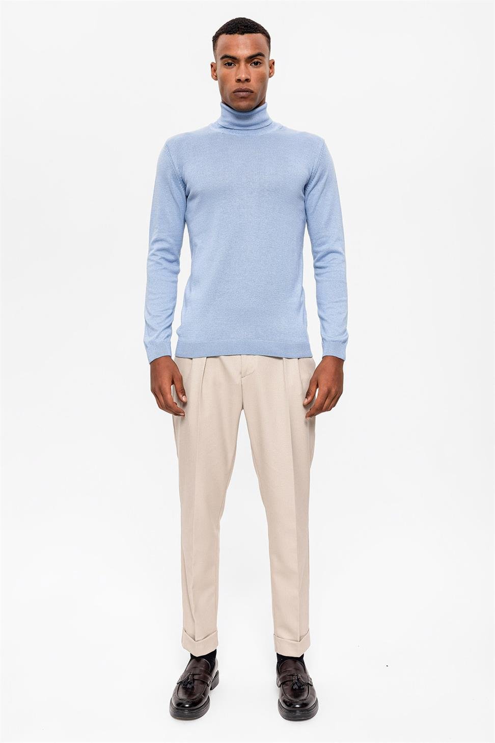 ملابس تريكو رجالية كاملة السلحفاة