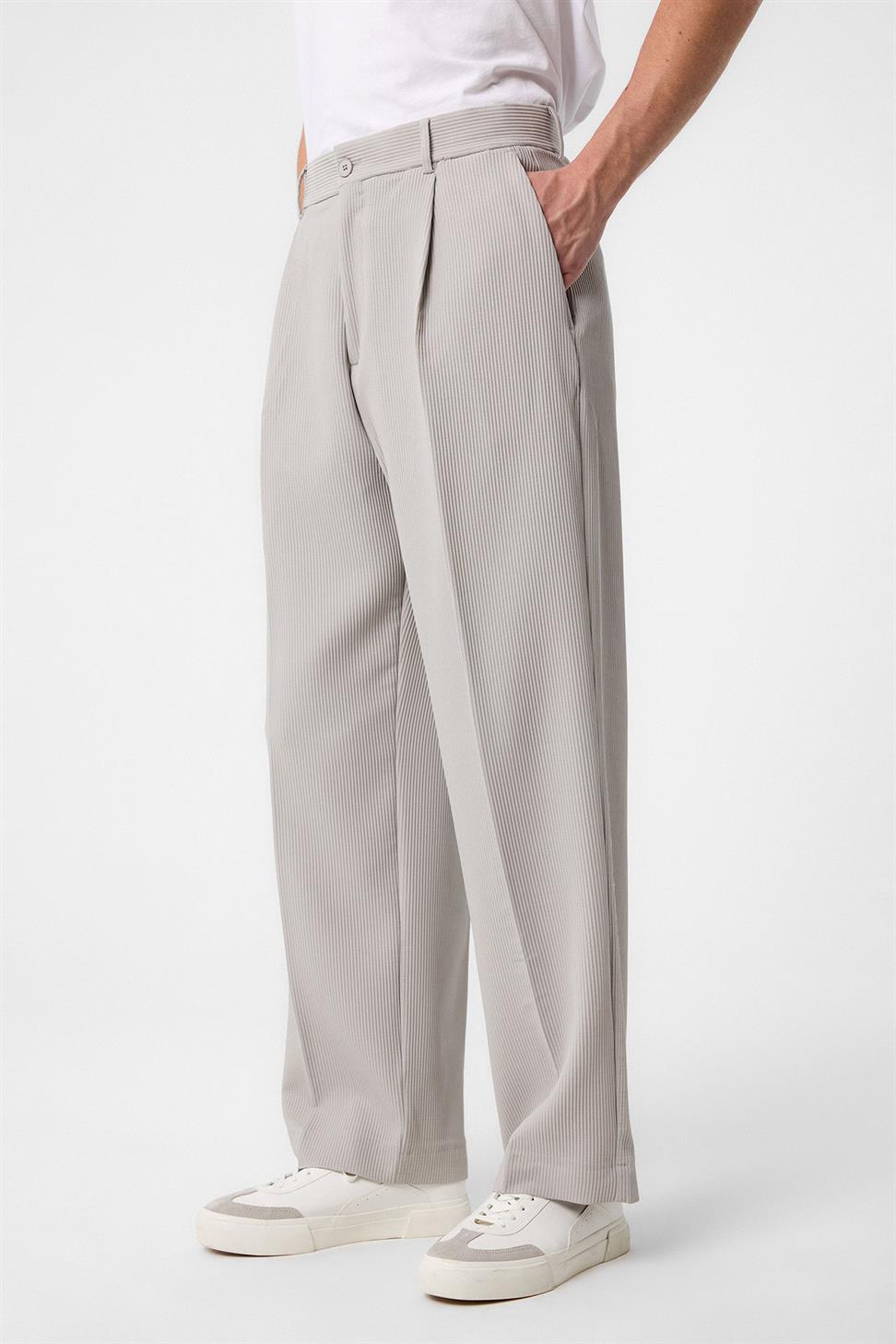 Antioch Taş Baggy Fitilli Erkek Pantolon